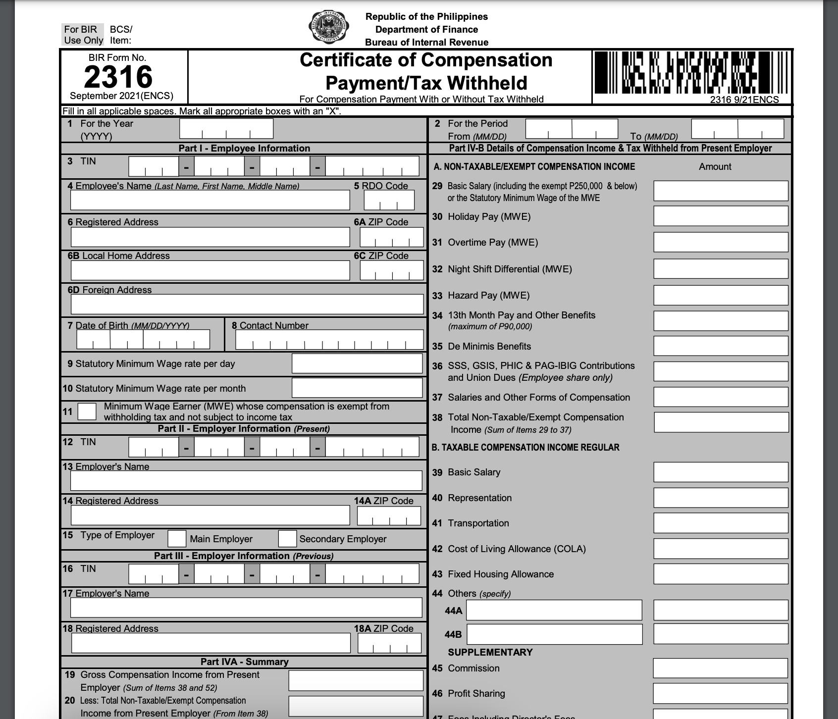 Understanding BIR Form 2316: A Guide to Employee Compliance