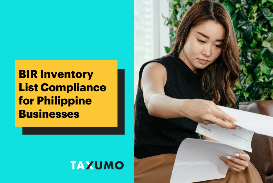 BIR Inventory List Compliance for Philippine Businesses