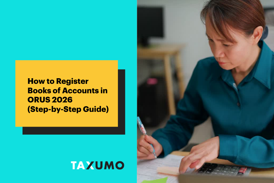 How to Register Books of Accounts in ORUS 2026 (Step-by-Step Guide)